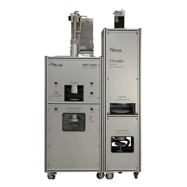 PALAS MFP3000 फिल्टर कामगिरी चाचणी खंडपीठ